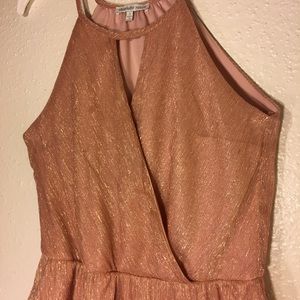 Pink Party Halter Dress